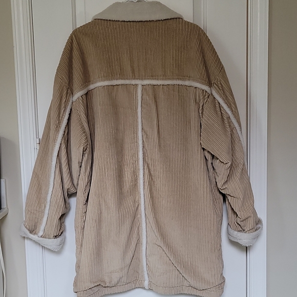 Levi's Tan Courderoy Shearling Field Coat - Picture 3 of 4